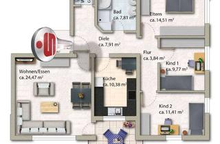 Wohnung kaufen in 74679 Weißbach, Attraktive 4-Zimmer-Wohnung in Weißbach