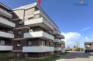 Wohnung kaufen in 26553 Dornum, Dachgeschosswohnung mit 2 Balkonen und Weitblick