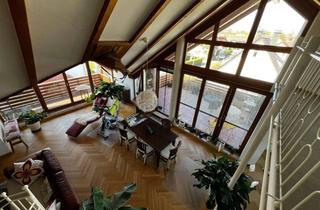 Wohnung kaufen in 86368 Gersthofen, Exklusives Dachatelier mit Sonnenterrasse & Balkon – Wohnen über den Dächern von Gersthofen!