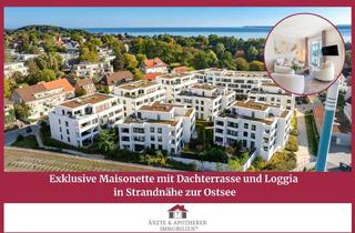 Wohnung kaufen in 23570 Travemünde, Exklusive Maisonette mit Dachterrasse und Loggia in Strandnähe zur Ostsee