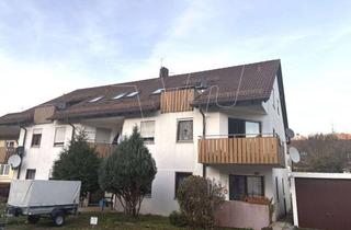 Wohnung kaufen in 71540 Murrhardt, Gepflegte 3-Zimmer-Dachgeschosswohnung mit Stellplatz und Südbalkon