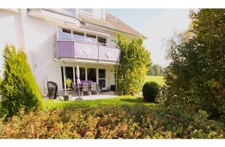 Wohnung kaufen in 78655 Dunningen, Helle 4-Zimmer-Wohnung mit eigenem Garten und zusätzlichen Büroräumen mit 24 m²!