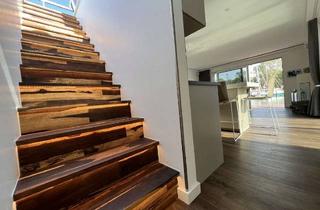 Wohnung kaufen in 13505 Konradshöhe, LUXUS Hausboot - 3 Etagen - 100m² Wohnen + 120 m² SONNENTERRASSE - Kamin, Kino, komplett individuell