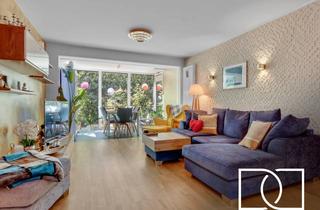 Wohnung kaufen in 90403 Nürnberg, Exklusive barrierefreie Gartenwohnung mit Terrasse, Wintergarten und Designküche – ruhig und zentral