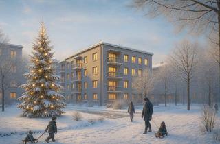 Wohnung kaufen in Lerchenauer Straße Ecke Georg-Zech-Allee 280, 80995 Feldmoching-Hasenbergl, 4-Zimmer-Wohnung mit smarter Aufteilung und offener Küche