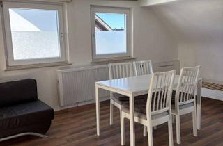 Wohnung mieten in 70794 Filderstadt, Möblierte-2-Zimmer-DG-Wohnung für Singles oder Paare in Filderstadt (Bernhausen) zentrale Lage (nähe