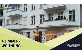 Wohnung mieten in Pestalozzistraße 98, 10625 Charlottenburg, TRADITION & INNOVATION: Sanierter Altbau mit modernem Komfort