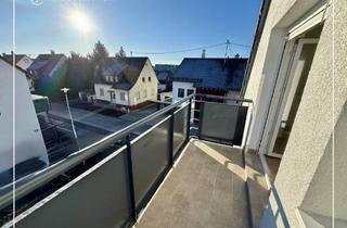 Wohnung mieten in 71277 Rutesheim, Moderne 3-Zimmer-Wohnung mit Balkon, Einbauküche, Stellplatz und ca. 50 m² ausgebautem Dachboden