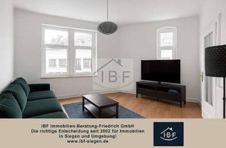 Wohnung mieten in 57072 Siegen, Stilvoll modernisierte 3-ZKB-Altbauwohnung mit Loggia in zentraler Lage von Siegen