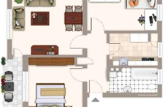 Wohnung mieten in Korschenbroicher Straße 134, 41065 Hardterbroich, Charmante 3-Zimmer-Etagenwohnung in Mönchengladbach – Wohnen mit Kinderspielplatz direkt vor der Tür