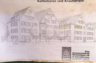Wohnung mieten in Krautstraße, 87700 Memmingen, Helle 3,5-Zimmer Wohnung im 2. OG in Memmingen Innenstadt