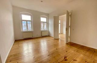 Wohnung mieten in Florastraße 96a, 13187 Pankow, Helle 2-Zimmer-Altbauwohnung mit Dielenboden & unbefristet