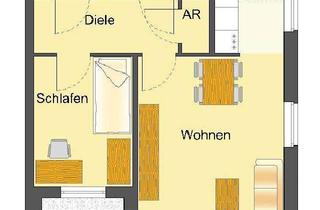Wohnung mieten in Emsgaße, 45663 Recklinghausen, 2-Zimmer-Wohnung in Recklinghausen Süd