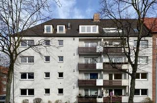 Wohnung mieten in Peterskampweg 81, 22089 Hamm, Umfassend modernisiertes 2-Zimmer Apartment - Balkon, Einbauküche, zentrale Lage