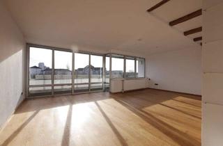 Wohnung mieten in Hügelstraße 83, 64283 Darmstadt, 3-Zimmer Studio-Dachgeschosswohnung mitten in Darmstadt mit Terrasse, EBK u. Carport