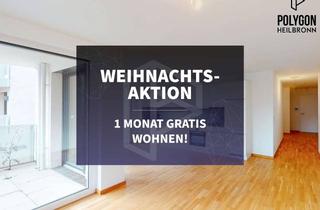 Wohnung mieten in Happelstraße 39, 74074 Heilbronn, Erstbezug! Helle 2-Zimmer-Wohnung mit großzügiger Loggia