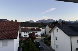 Wohnung mieten in 87629 Füssen, Neuwertige 2-Zimmer Dachgeschosswohnung mit Balkon in Füssen