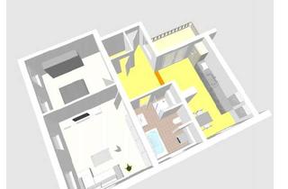 Wohnung mieten in Brauerstr., 16321 Bernau, Hochwertige 2-Zimmer-Wohnung mit Balkon in Bernau bei Berlin