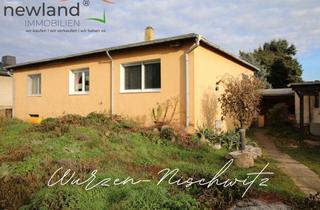 Einfamilienhaus kaufen in 04808 Nischwitz, Raum- & Gartenwunder - Bungalow mit Einliegerwohnung in Nischwitz nähe Wurzen!