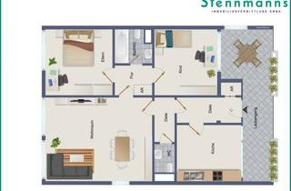 Wohnung kaufen in Rochollstraße, 42477 Radevormwald, HELLE 3-ZIMMER-EIGENTUMSWOHNUNG MIT KOMFORT AM STADTZENTRUM VON RADEVORMWALD