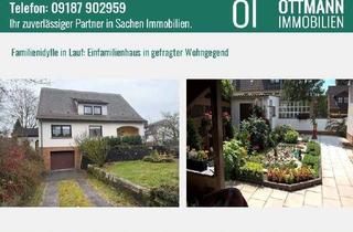 Einfamilienhaus kaufen in 91207 Lauf, Familienidylle in Lauf: Einfamilienhaus in gefragter Wohngegend