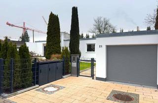 Haus mieten in Am Margarethenanger 21, 85764 Oberschleißheim, Erstbezug nach Sanierung! Bungalow mit ca. 252 m² Wohn-/Nutzfläche: Garten, Garage und PV-Anlage.