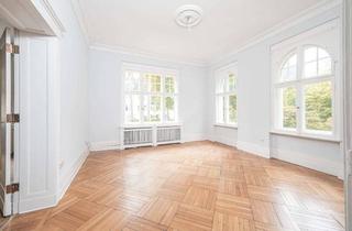 Gewerbeimmobilie mieten in Hagenstraße 28, 14193 Grunewald, Denkmal-Villa im Grunewald mit herrschaftlicher Eingangshalle, Dachterrasse, Aufzug, Garage