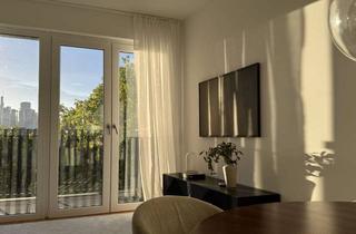 Immobilie mieten in Ernst-Achilles-Platz, 60314 Ostend, Modern Room in Prime Ostend Location with Skyline Panorama