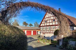 Immobilie kaufen in 74547 Untermünkheim, Landwirtschaftliches Anwesen mit Fachwerkhaus...