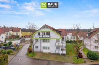 Wohnung kaufen in 88284 Wolpertswende, Schöne 3-Zimmer-Dachgeschosswohnung mit Balkon in Mochenwangen