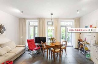 Wohnung kaufen in 10557 Tiergarten, IMMOBERLIN.DE - Moderne Erdgeschosswohnung mit Topambiente & Terrasse zum ruhigen Gemeinschaftsgarte