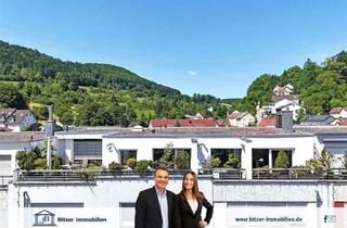 Penthouse kaufen in 72461 Albstadt, Helle Penthouse-Wohnung mit ca. 60 m² Außenfläche: Große Dachterrasse, Loggia und Balkon