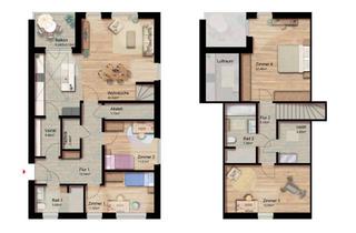 Wohnung mieten in 26188 Edewecht, Exklusive Neubau-Wohnung im Herzen von Friedrichsfehn! Bezugsfertig ca. 01.03.2026!