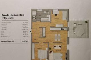 Wohnung mieten in Düsseldorferstrasse 28, 73430 Aalen, Attraktive 3-Zimmer-Wohnung mit EBK,T GS und Balkon in Aalen