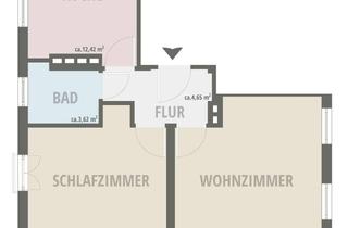 Wohnung mieten in Am Wiesenrain, 12587 Friedrichshagen, 2-Zimmer-Wohnung / 55qm / Wallbox / Besichtigung 07.12.2025 14.00-16.00 Uhr