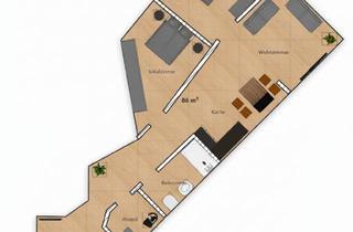 Wohnung mieten in Uracher Str 36, 72581 Dettingen, Zentral und saniert: 3,5-Zimmer-Wohnung mit Top-Anbindung in Dettingen/Erms