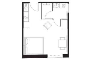 Wohnung mieten in 76530 Lichtental, Moderne 1-Zimmer Wohnung im 1. OG in Baden-Baden Lichtental