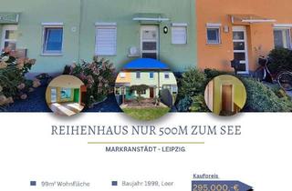 Haus kaufen in 04420 Markranstädt, bezugsfreies Reihenmittelhaus mit Garten, Terrasse & Ausbaureserve – nur 500m zum See