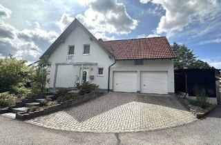 Haus kaufen in 96176 Pfarrweisach, Modernes u. hochwertiges EFH mit Doppelgarage. u. herrlichem Garten, PV-Anl.