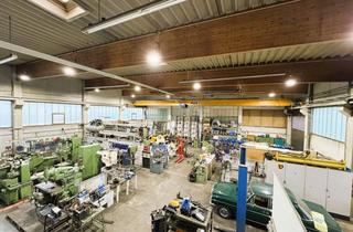 Büro zu mieten in Im Riedgrund, 74078 Neckargartach, Produktions- und Lagerhalle mit Krananlagen und Büroflächen in Heilbronn – Riedgrund 6