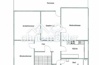 Wohnung mieten in Täfelbergweg, 75382 Althengstett, Lichtdurchflutete 4 Zimmer Wohnung mit schöner, großer Süd-Terrasse in Althengstett