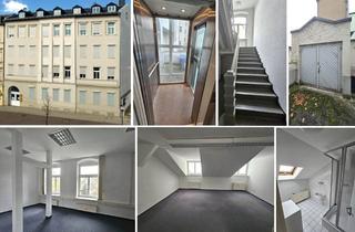 Anlageobjekt in 06110 Halle, Großes Geschäftshaus mit 5 Büroeinheiten + 1 WE im DG, Lift, Keller, Innenhof, kl. Garage u.v.m.