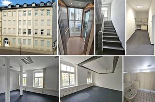 Büro zu mieten in 06110 Halle, Große Büroetage in einem sanierten Geschäftshaus - 10 Räume, Teeküche, Lift, Keller, Innenhof u.v.m.