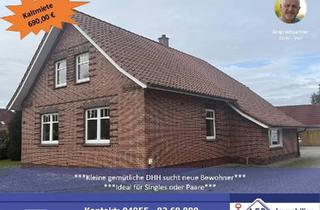 Haus mieten in 26810 Westoverledingen, Westoverledingen - ***Kleine gemütliche DHH sucht neue Bewohner*** ***Ideal für Singles oder Paare***