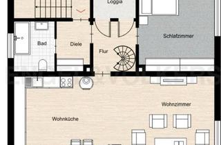 Wohnung kaufen in 89250 Senden, Senden - moderne 3 - Zimmer Maisonette Wohnung