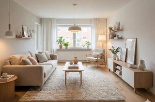 Wohnung kaufen in 22455 Hamburg, Hamburg - Frisch sanierte 3-Zi.-Designwohnung mit Südbalkon&Tiefgarage