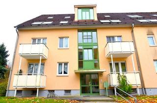 Wohnung kaufen in 08412 Werdau, Attraktive Kapitalanlage: Vermietete EG-Wohnung mit Balkon, Bad mit Wanne/Dusche & TG-Stellplatz