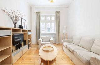 Wohnung kaufen in Schliemannstraße 39, 10437 Prenzlauer Berg, Schliemannstraße, Helmholtzkiez: 2-Zimmer EG Wohnung mit Terrasse, Altbaudetails, Top Lage