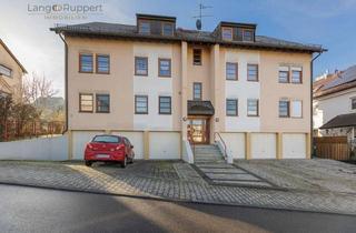 Wohnung kaufen in Siegfriedstraße 29, 64658 Fürth, Charmante 4-Zimmer-Dachgeschosswohnung mit Balkon, Garage und großem Dachspeicher