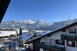 Wohnung kaufen in 87538 Obermaiselstein, Helle Dachgeschosswohnung mit traumhaftem Bergblick in sehr ruhiger Lage in Obermaiselstein
